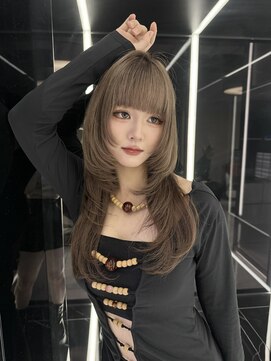 レディアル 渋谷(REDEAL) 韓国ヘア/ブリーチ/暖色カラー/ワンホン【レイヤー/渋谷】