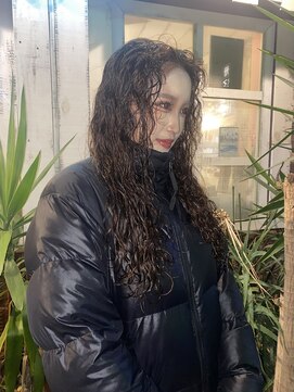 アンドピース and peace ブリーチパーマ