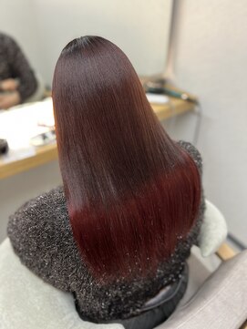 エクラートリアーラ 町田店(ECLART Reala) 艶々レッドブラウン【町田/髪質改善】