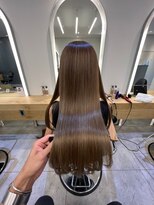 ジーナ 本八幡(Zina)&nbsp;大人かわいい20代30代40代小顔ショコラベージュ　Zina本八幡