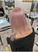 ペールピンクホワイトピンクピンクアッシュハイトーン成増