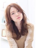 透明感とおしゃれ感を融合した無造作ロング