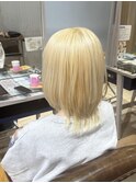 抜きっぱなしブロンド/ブリーチ/目黒