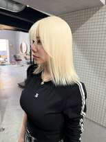 クルミ(kurumi)&nbsp;韓国アイドル好き必見抜きっぱなしブロンド