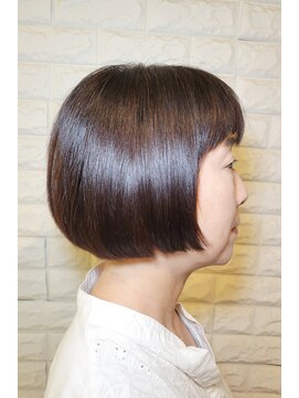 松本平太郎美容室 国立店 20代30代40代50代×ディスコネクションボブ×ヘアマニキュア