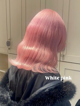 ベレーザ 渋谷(BELEZA) 14400ブリーチ＆ダブルカラーベビーピンクホワイトピンク