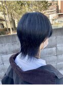 Men's/ウルフ×ブルーブラック