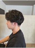 メンズお任せパーマ
