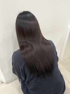 ハピネスフィール 宇治店(Happiness FEEL) 20代30代 髪質改善 縮毛矯正 グレージュ トリートメント 美髪