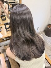 【プラチナベージュ】[恵比寿/カラー/イルミナカラー/ダブルカラー/トリートメント/前髪カット/メンズ]