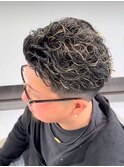 #ハイライト#メンズパーマ