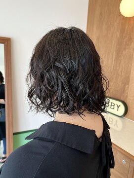 ロビー(LOBBY) ボブ×パーマ