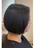 丸みショートボブ