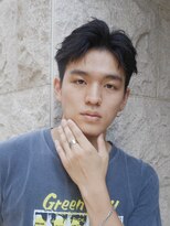 メンズフィール 南森町(MENS FEEL)&nbsp;スペインカール/スパイキーショート/ブルーブラック