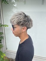 アロハナ(ALOHANA)&nbsp;メンズ　シルバー　ツイストパーマ