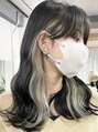 ツキ 横浜店(tuki)&nbsp;ロングレイヤーカット[ケアブリーチ/イヤリングカラー]