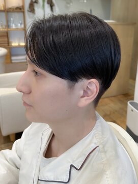 バイオレット ナゴヤ(Violet Nagoya) メンズカット/センターパート/ナチュラルマッシュNS-156