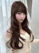 天神美容室 【Haru天神美容室 】チョコレートグレージュ×レイヤーカット
