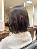 プロッソル 廿日市店(PROSOL)&nbsp;ラテベージュ×レイヤーボブ