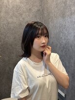 サンドレオ 新宿店(sand Leo) オリーブグレー/ブリーチをなし/マロンベージュ/黒髪/小顔/新宿