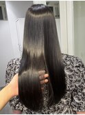 レイヤーカット 髪質改善 &nbsp;艶カラー　オージュア &nbsp;透明感カラー