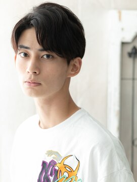 モッズヘアメン 札幌月寒店(mod's hair men) 20代30代ビジカジ刈り上げ短髪ダークアッシュマッシュm札幌月寒