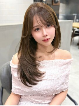 シェイト(ciate) オリーブベージュ トレンドレイヤーカット @mayu_ciate