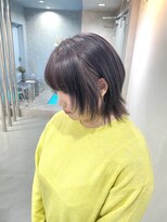 シー 仙台(shii..)&nbsp;《shii..船水》#ラベンダーグレージュ#ウルフ
