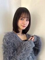 ローネス 銀座(LONESS)&nbsp;レイヤーボブ大人ボブ20代30代40代くびれボブ春ヘア春カラー