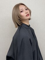 アピィス(appiis) ワンホンレイヤー/ミルクティーブロンド/ダークブルー/横浜西口
