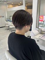 アルターシェリー(aL-ter che'rie)&nbsp;ダークパープル/ナチュラルショート/夏のヘアアレンジ/津田沼