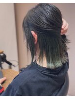 ロンド(Le rond)&nbsp;アンブレラ職場でも安心隠す垢抜け 白髪ぼかし×インナーカラー