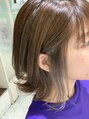 ミエルヘアーエスト 新宿店(mielhair est)&nbsp;インナーカラーにハイライト【mielhair新宿新宿駅】
