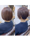 30.40代にオススメ× 丸みとくびれでつくる上質ショート◎