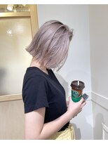 パランケイビューティー シンジュク(PALAN K-Beauty) ストレートボブ×ホワイトラベージュ