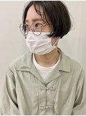 襟足ギリギリミニボブ