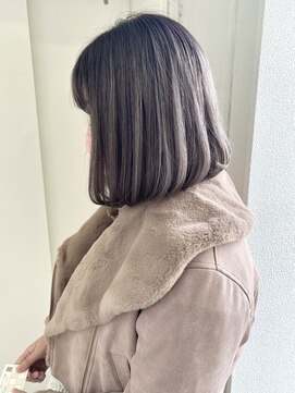 ヘアーデザイン シュシュ(hair design Chou Chou by Yone) ラベンダー・シルバーベージュ♪