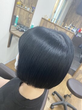 トリント 蘇我(TRINT) ボブ　ネイビーブルー