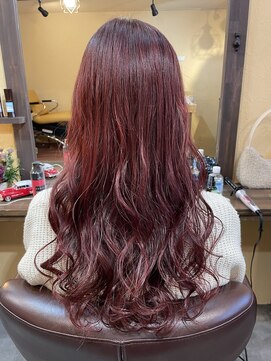 ルカポン(LucApon) バイオレットピンク×ロング