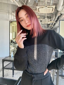 ゲーム 吉祥寺店(GAME) ピンクベージュ/ダブルカラー/ケアブリーチ/髪質改善/原宿