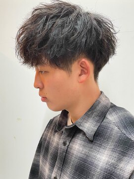 ルックグッドストア(LOOK GOOD STORE) センターパートツイストスパイラル韓国マッシュサイドパート元町