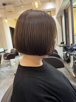 サロンドミルク 溝の口店(salon de MiLK)&nbsp;20代30代40代/ストレート/ベージュカラー/ミニボブ［溝の口］