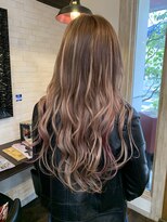 ボアップ 新居浜店(boappu) #プルエクステ #ハイライト #ロング #バレイヤージュ