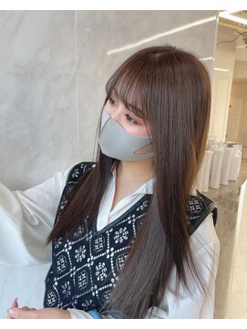 アリープアウル(ALEAP owl) layer cut color[マロンベージュ/20代/30代]