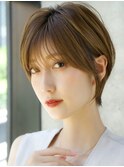 前髪あり大人ショート20代30代40代【AIN.表参道】川原大地