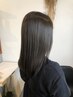 カット＋高濃度水素カラー＋炭酸スパ　　￥11500