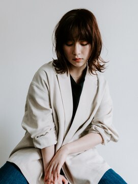 ミットバイツリー 新宿南口(mit by tree) グレーベージュ×レイヤーボブ