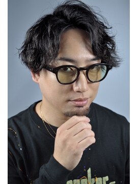 ヒロギンザ 仙台本店(HIRO GINZA) 仙台　スパイラルパーマ　ツーブロック　刈り上げ