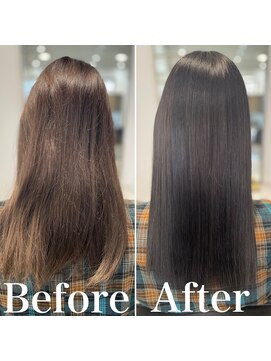 リオールヘア 北千住(LIOR.HAIR) アッシュグレーカラー×ケラチントリートメント☆