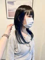 マリン(Marine)&nbsp;20代30代ブルーイヤリングインナーカラー